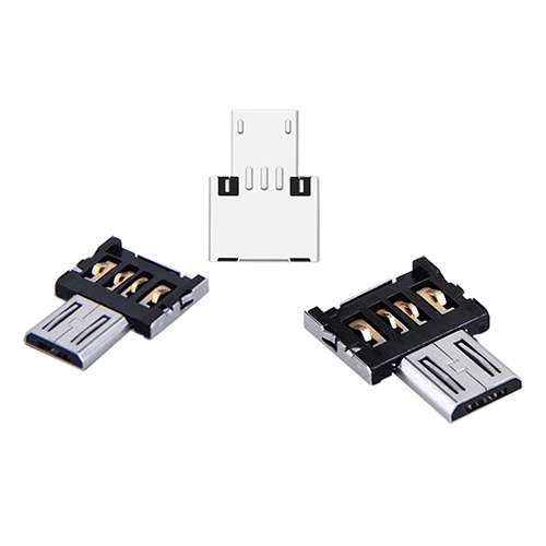 Adapter Converter Micro USB Male To USB Female OTG Untuk Tablet Android