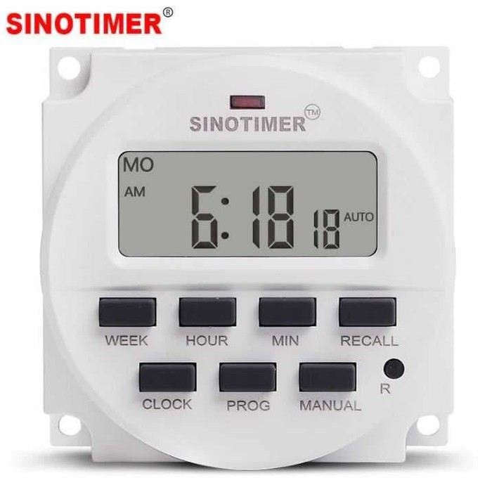 Digital Timer Sinotimer Programmable Timer Switch Relay 220V AC -SA62