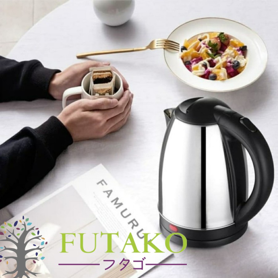 FUTAKO Teko listrik 2 L pemanas air/ kettle electric Lesindo kapasitas