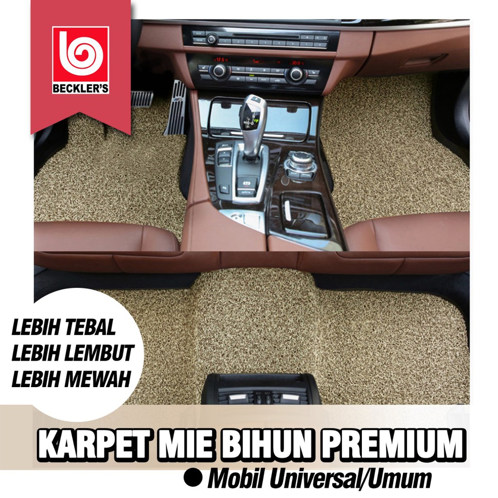 Karpet Mobil Mie Bihun Universal / Umum ( Semua mobil bisa) Non bagasi - 4 Warna