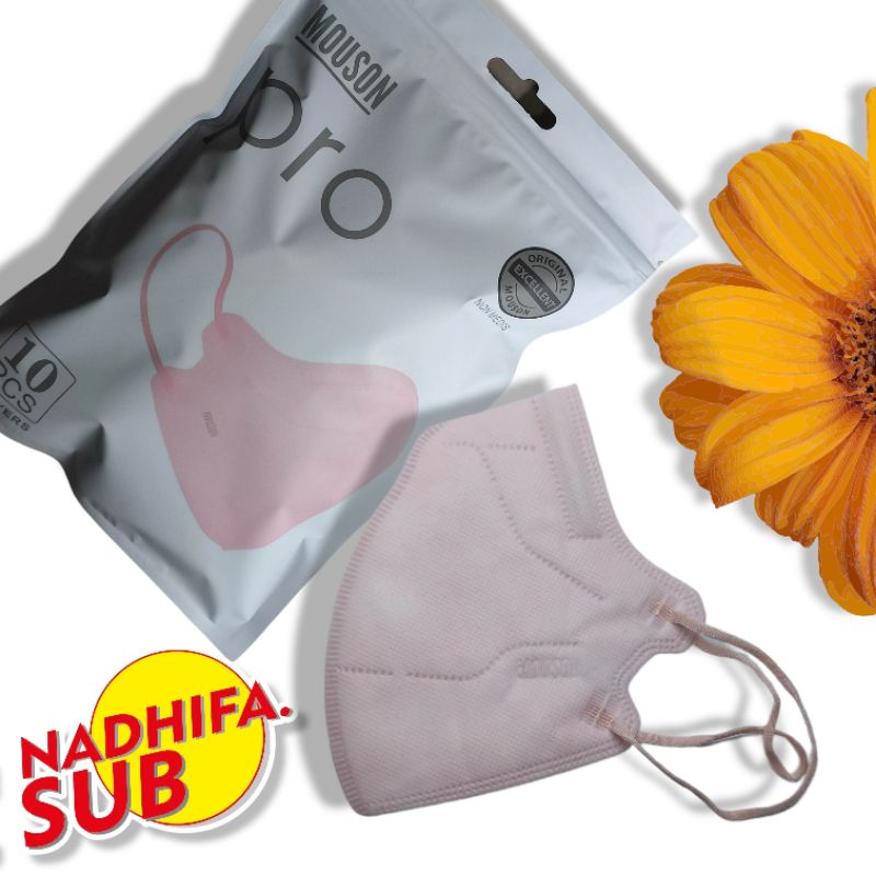 Masker Mouson Pro Warna Isi 10pcs/pack Ziplock