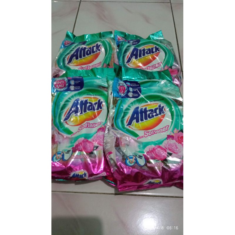 Attack Softener Deterjen 800g