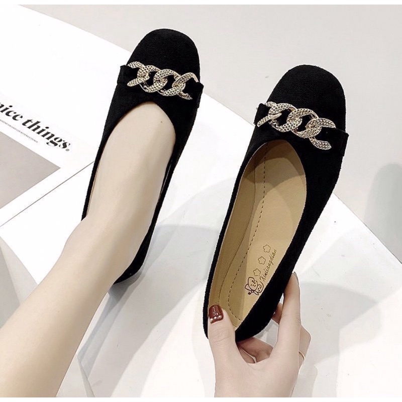 flatshoes A522 wanita import realpict