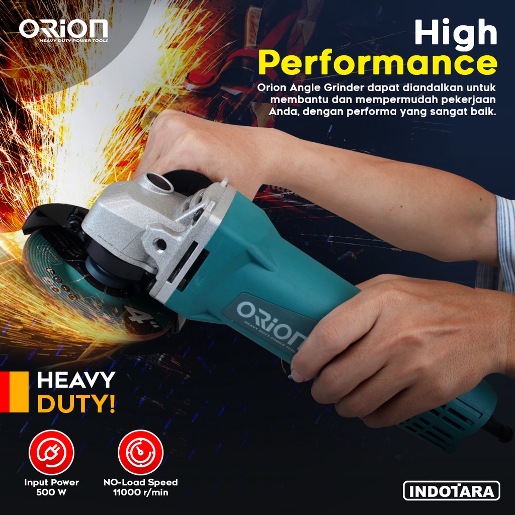 Mesin Gerinda Tangan / Angle Grinder Orion - HG9523