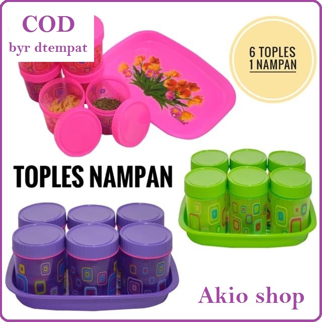 Toples nampan LEBARAN set 7 in 1