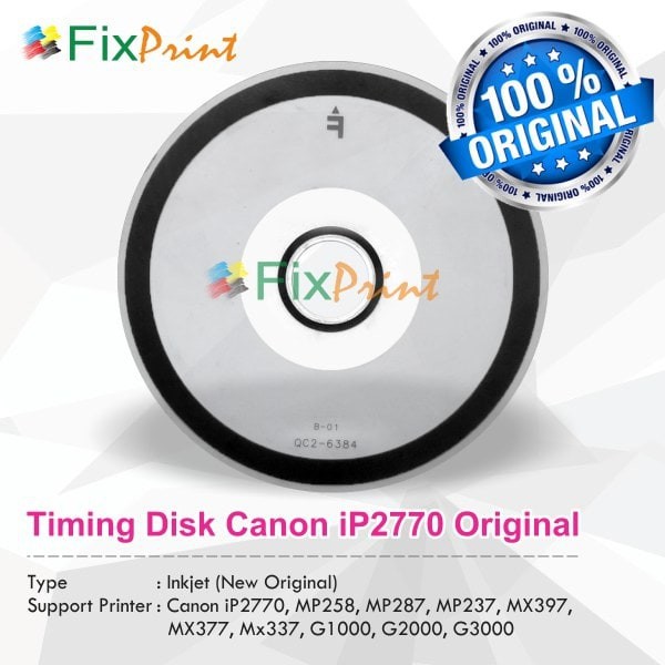 Encoder Disk / Timing Disk Printer Canon PIXMA IP2770 2870 MP237 MP287 MP250 MP276 mp258 New Ori