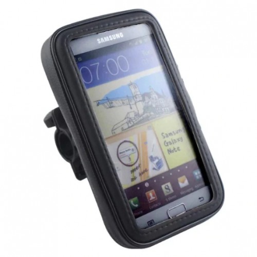 Bike Holder / Holder Stang Sepeda Untuk Handphone 5.5 Inch - Samsung - Lenovo