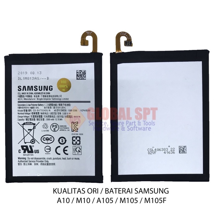 KUALITAS ORI / BATERAI SAMSUNG A10 / BATRE M10 / BATERE A105 / M105 / M105F