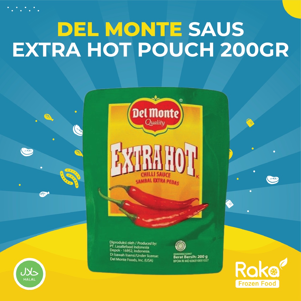 

DELMONTE SAUS EXTRA HOT POUCH