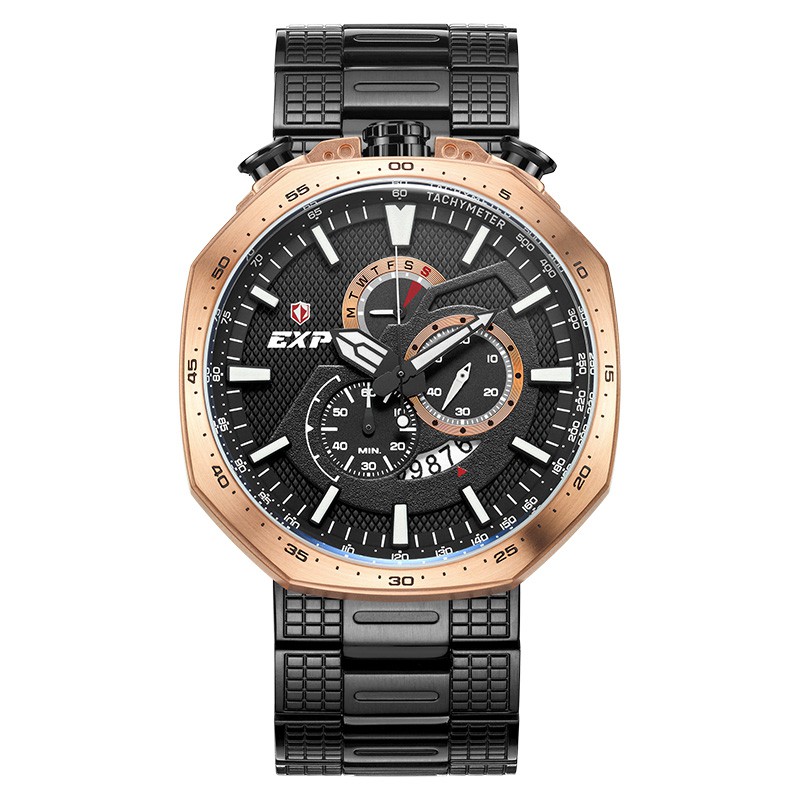 Expedition EXF-6745-MCBBRBA Jam Pria Original Garansi Resmi