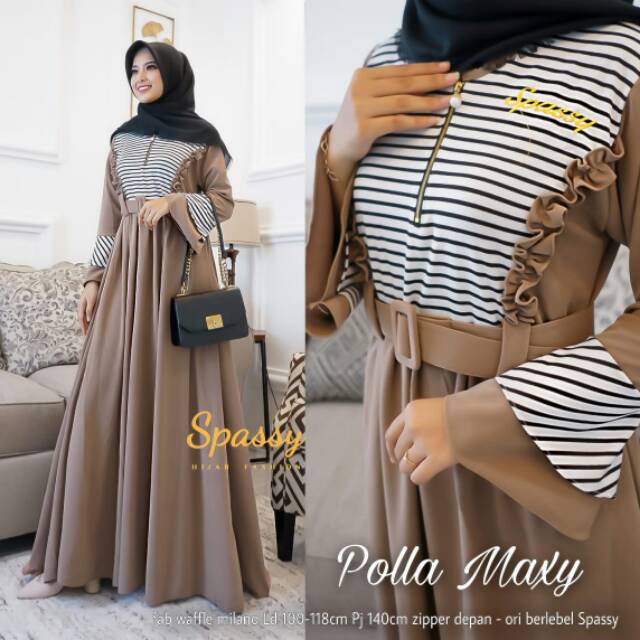 Gamis Polla Maxy ori by Spassy