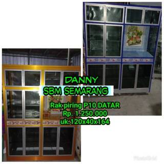 Rak piring aluminium pintu 10 datar Khusus Semarang Rak piring aluminium pintu 10 datar Khusus Semarang