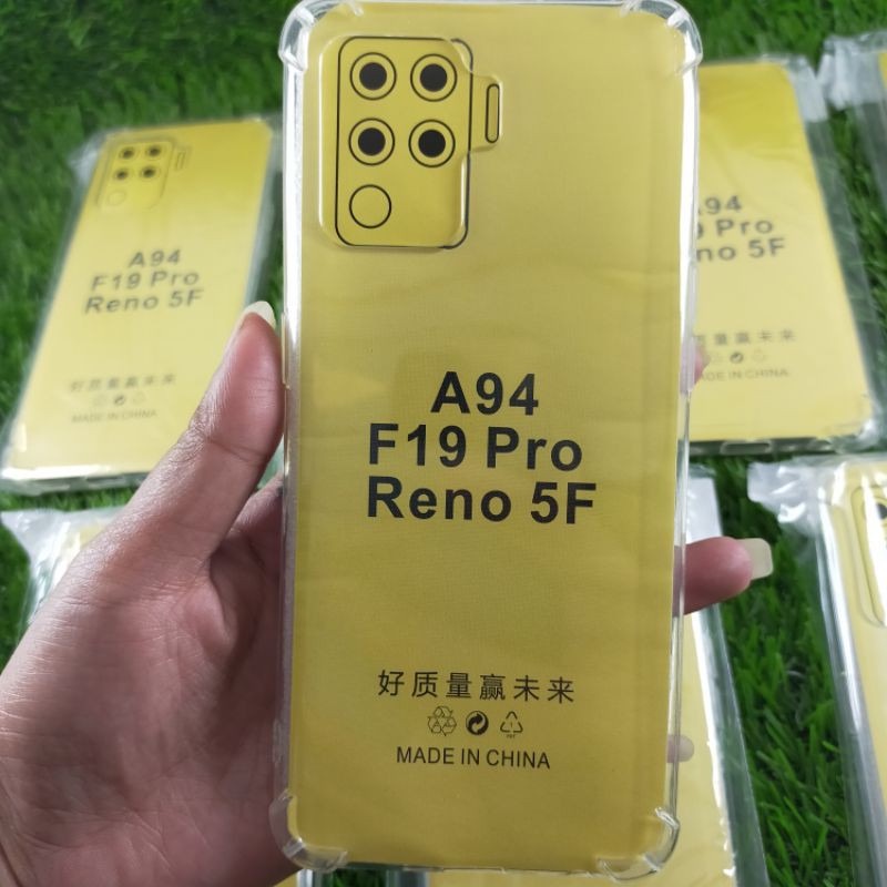 Anti Crack Oppo Reno 5F F19 Pro A94 6.43 inchi SoftCase Jelly Case Tahan Benturan Anti Scratch