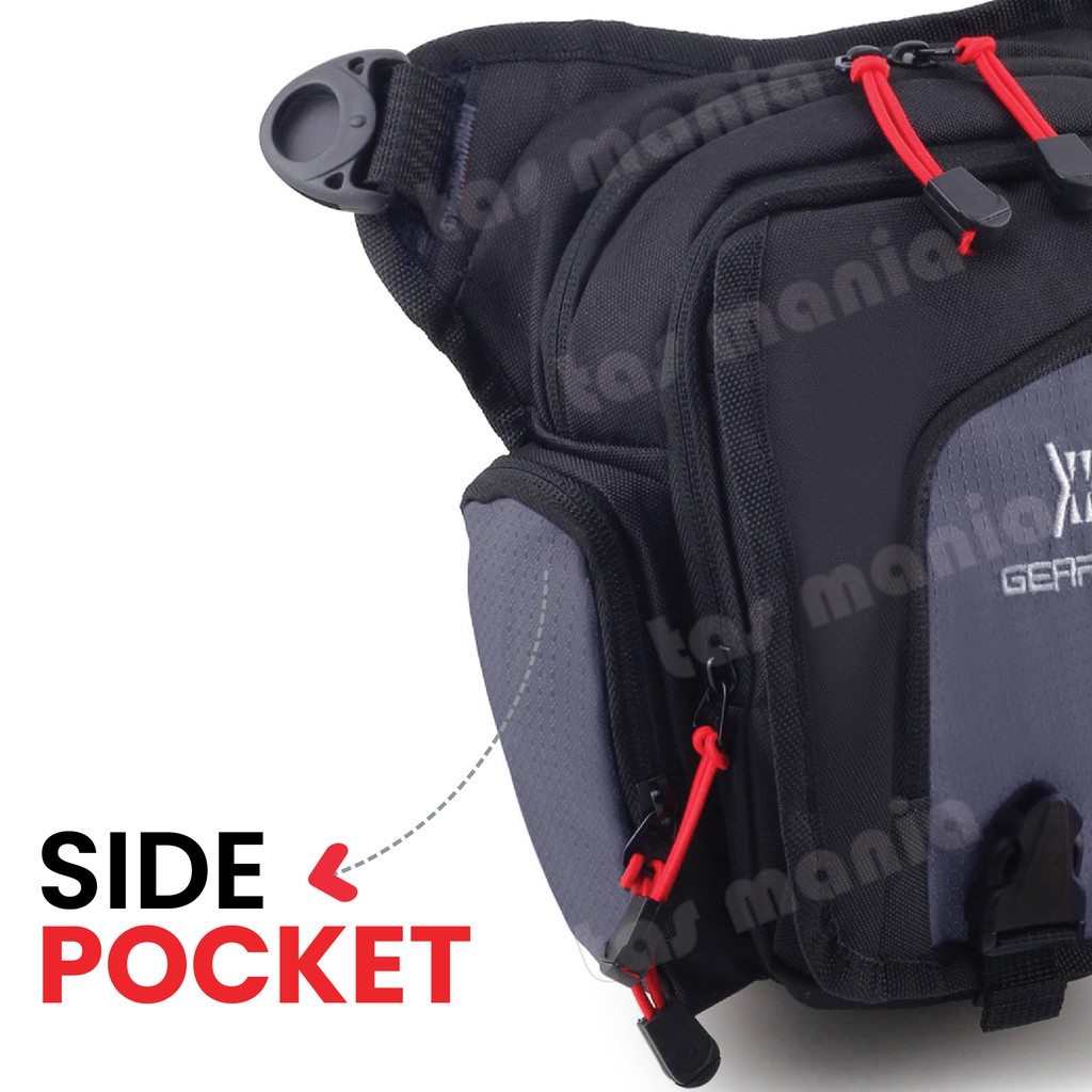 PTS - Gear Bag X - Zyg Waistbag -13073 BB - Tas Selempang Pria Tas Pinggang Groovy Tas Messenger