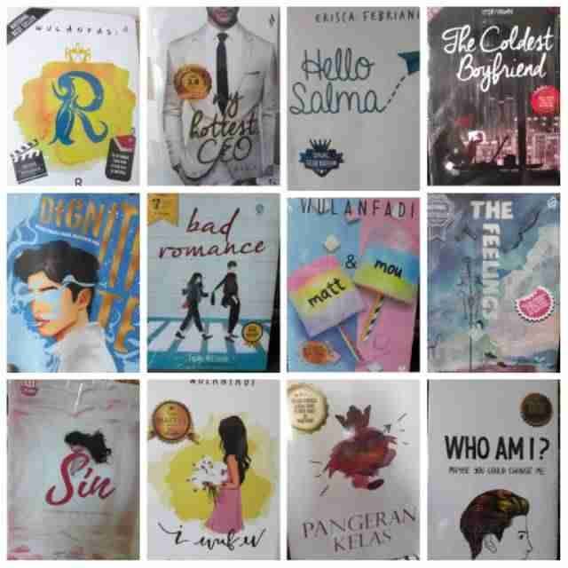 Paket 4 Novel Wattpad MELODYLAN ATHLAS INVALIDITE 