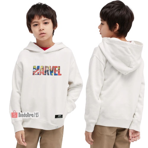 Sweater Hoodie Anak Marvel Usia 6-11tahun / Jaket Hoodie Nasa Marvel H*M Pria Wanita