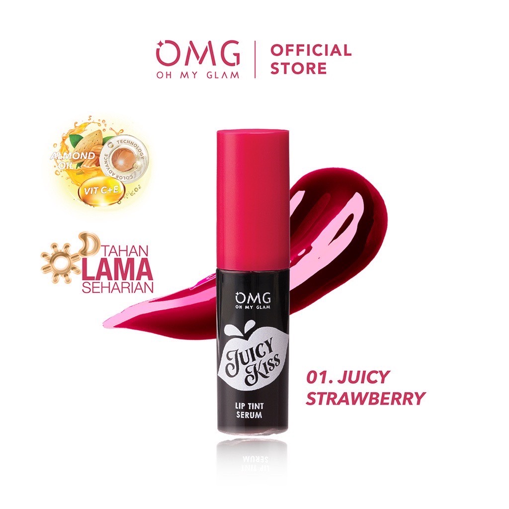 OMG Oh My Glam Juicy Kiss Lip Tint Serum / OMG Lip Tint