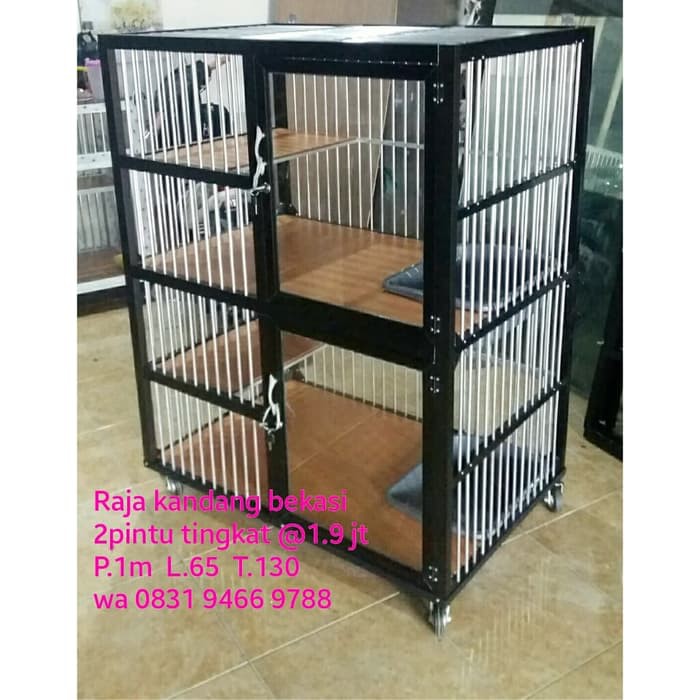 Kandang Kucing Alumunium Raja Kandang Bekasi Shopee Indonesia