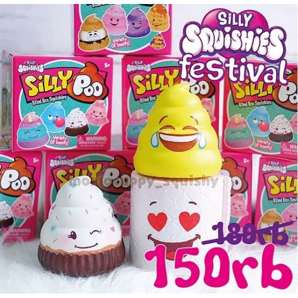 💛SILLY SQUISHIES FESTIVAL💜 poo blind box by silly Squishy