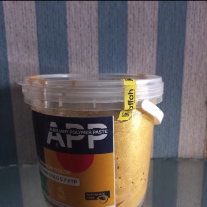 

Segera Miliki Tinta Sablon Plastisol Kaffah Shimer Gold 500Gr Promo