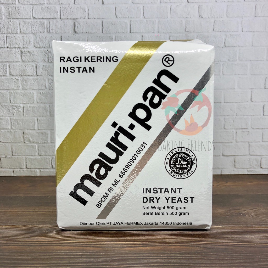 MauriPan Ragi Instant 500GR /Ragi Kering Instant/DRY YEAST/RAGI KUE/ROTI