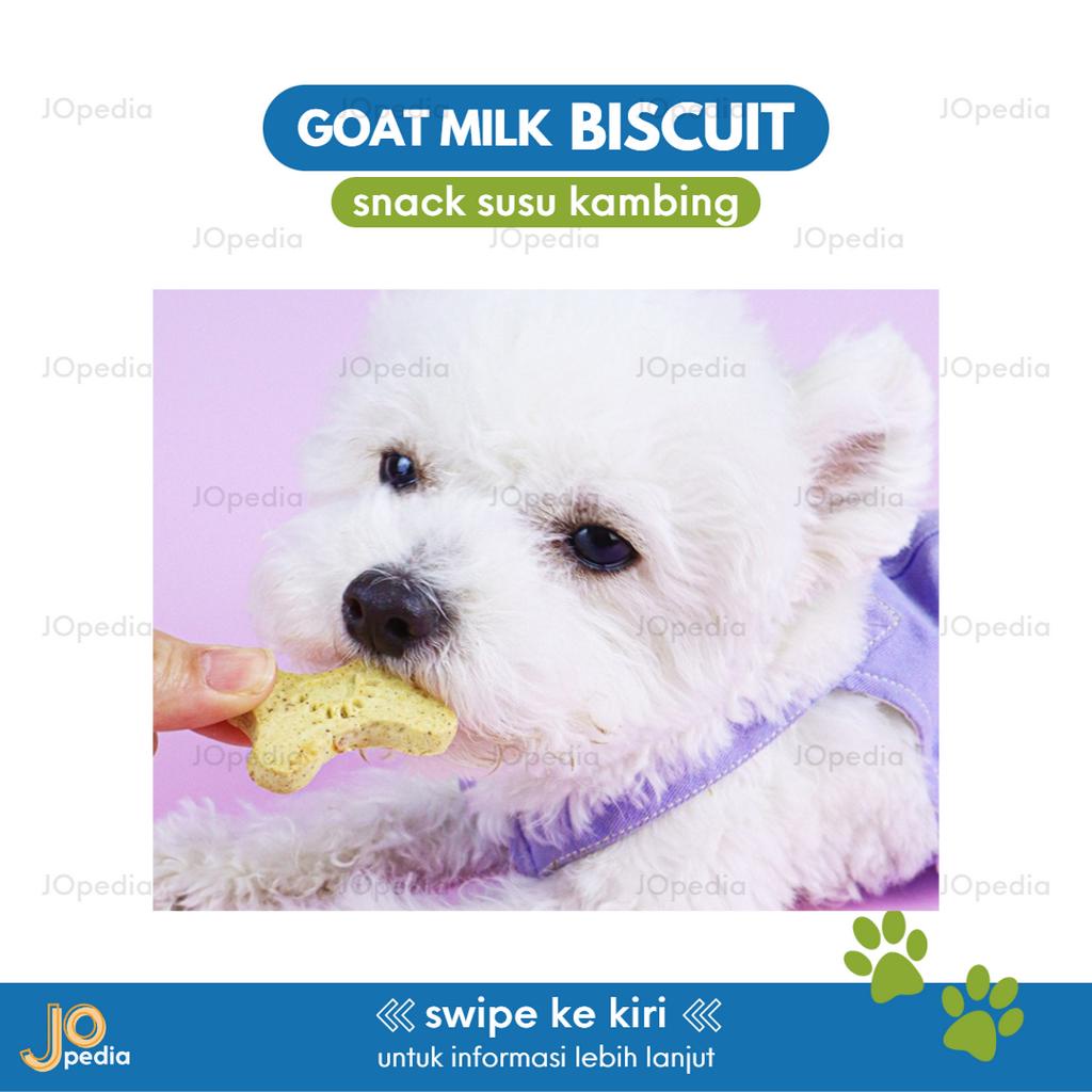 GOAT MILK BISCUIT Snack Kucing Anjing Cemilan Biskuit Susu Pet Treats