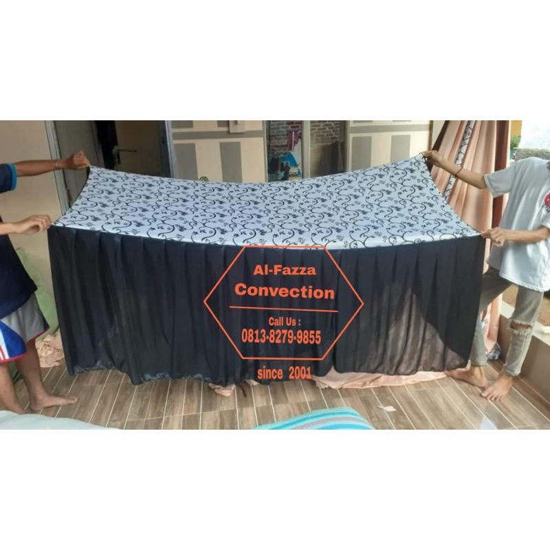 Cover meja prasmanan motif batik