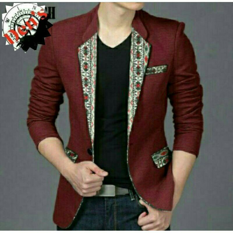 Jas pria,jas motif batik,jas formal,jas resmi kwalitas premium