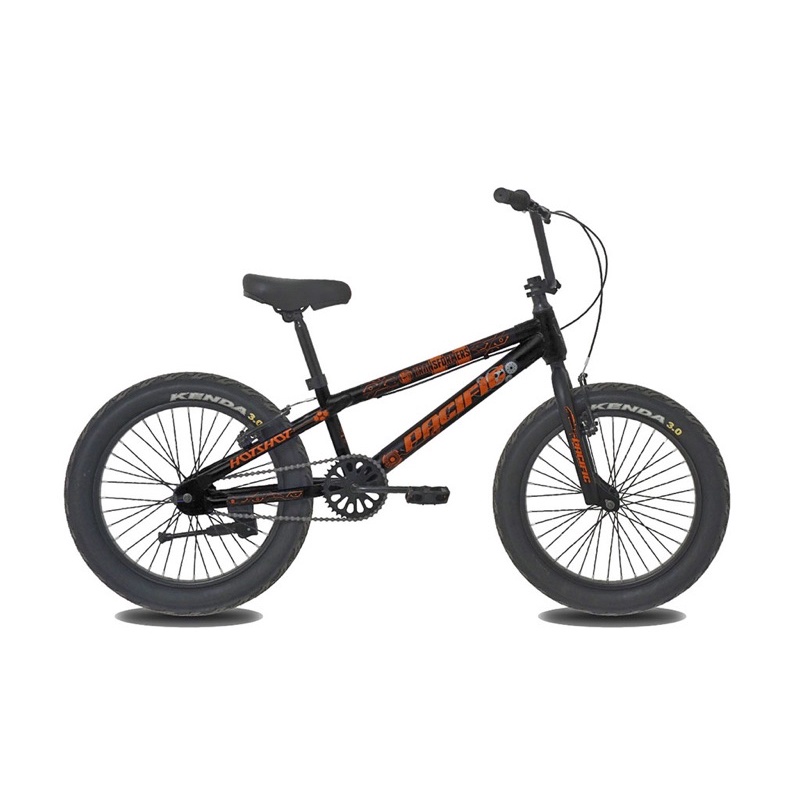 SEPEDA BMX PACIFIC HOTSHOT TRANSFORMER 20 INCH BLACK BAN JUMBO 3.0