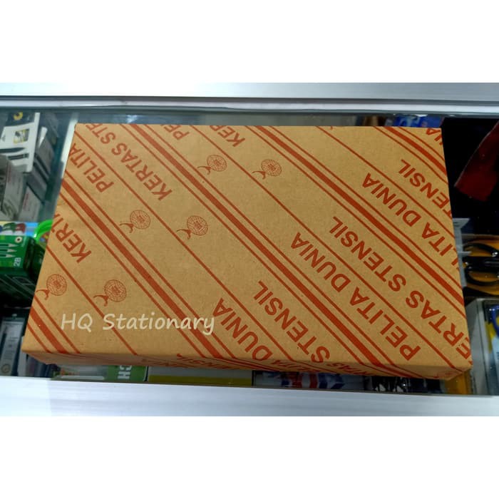 

Promo Kertas Buram / Stensil / Koran Ukuran F4 Merk Pelita Dunia Diskon