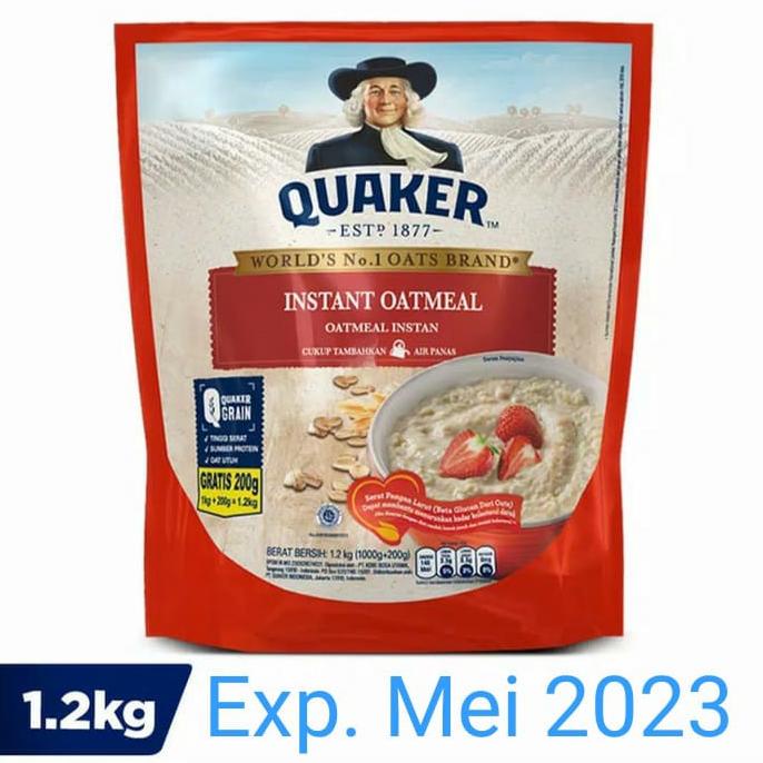

Cuci Gudang Awal Tahun Quaker Instant Oatmeal 1200 gr Merah 1,2 kg Cuci Gudang Awal Tahun