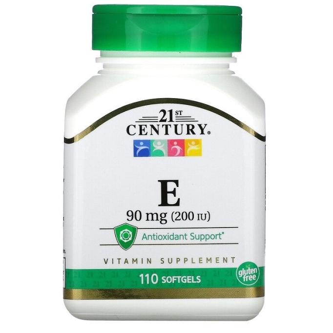 21St Century Vit E Vitamin E 90 Mg 200 Iu 110 Softgels Fatihstore121