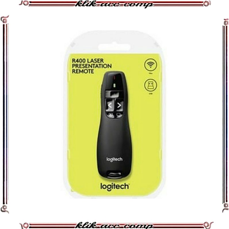 Logitech R400 Remote Presenter Wireless Laser