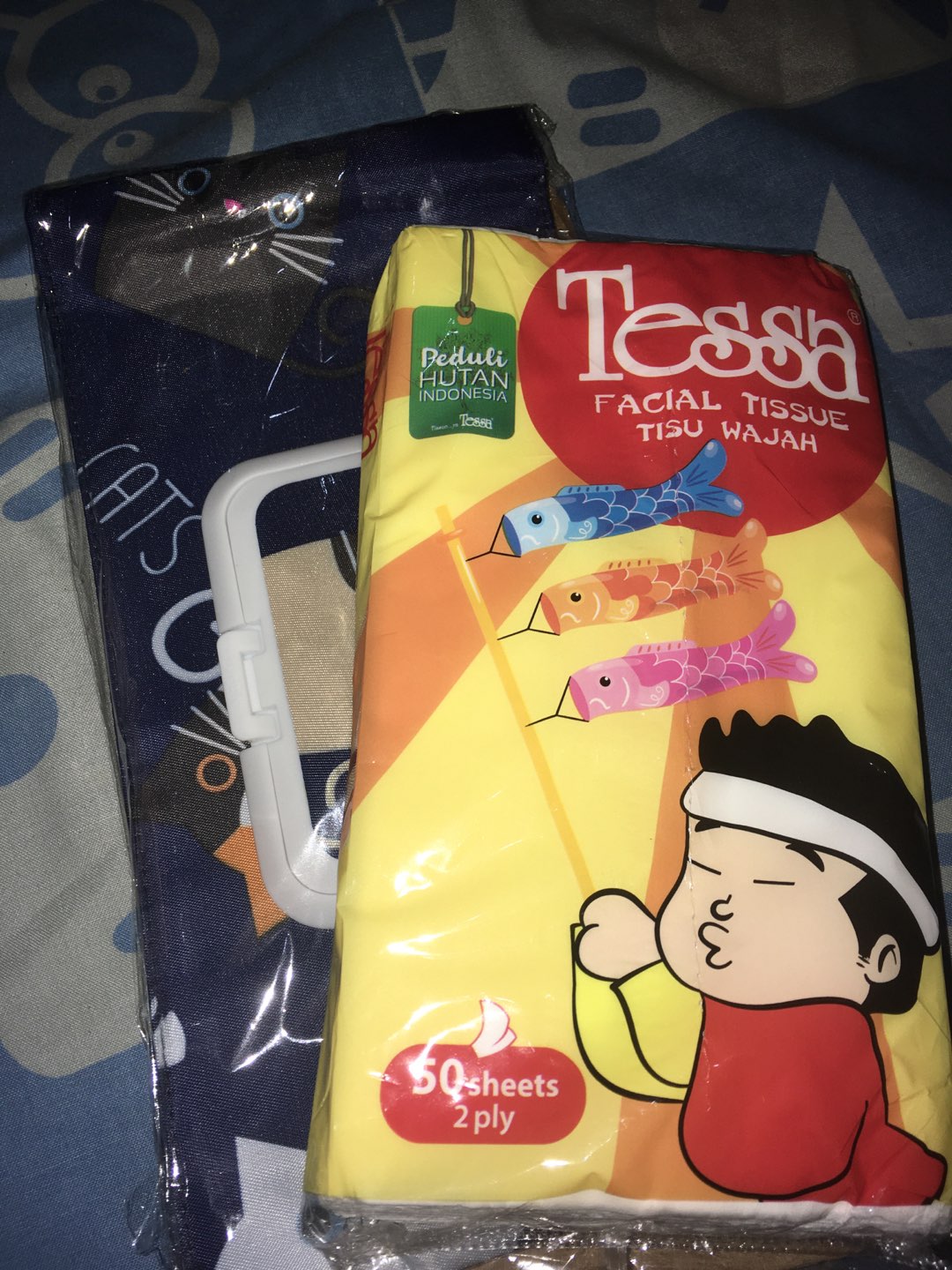 Tempat Tissue Basah Dan Kering 2in1 3in1 4in1 Cats Donker