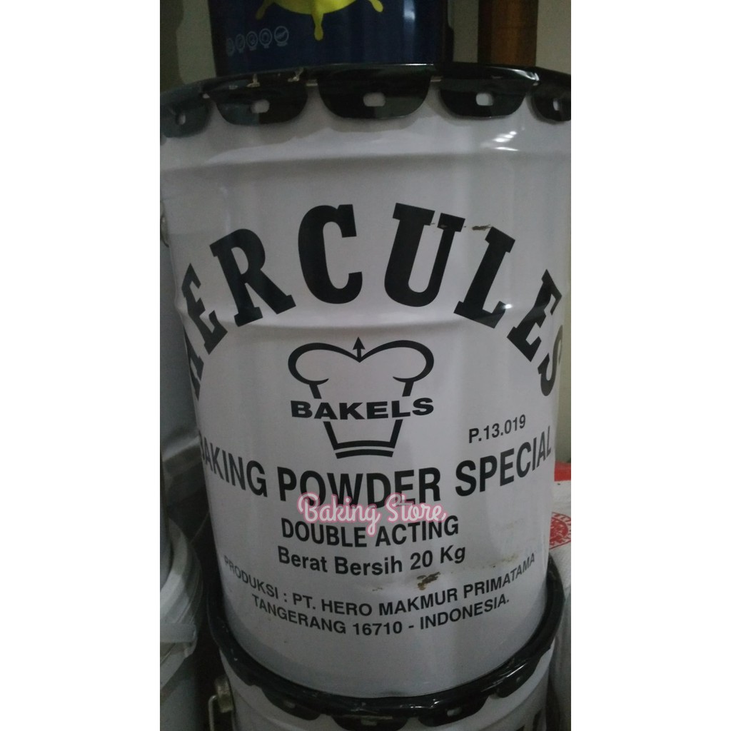 Baking Baking Powder Hercules 20kg - Gosend Only!!!