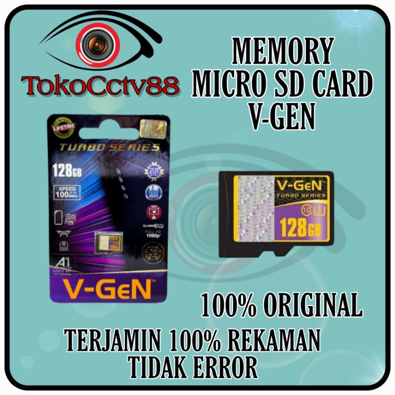 Memory Micro SD V-gen 128 GB / Micro SD Card 128 GB