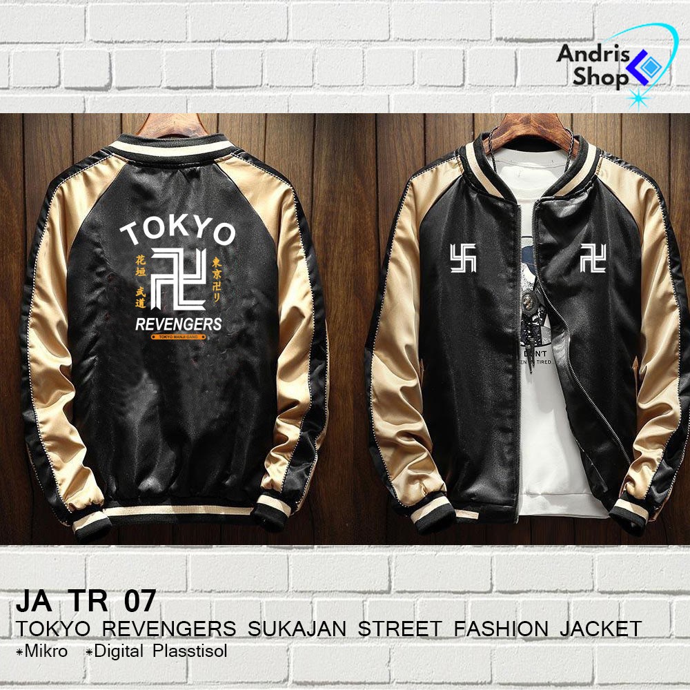 Jaket Anime Tokyo Revengers Sukajan Street - JA TR 07