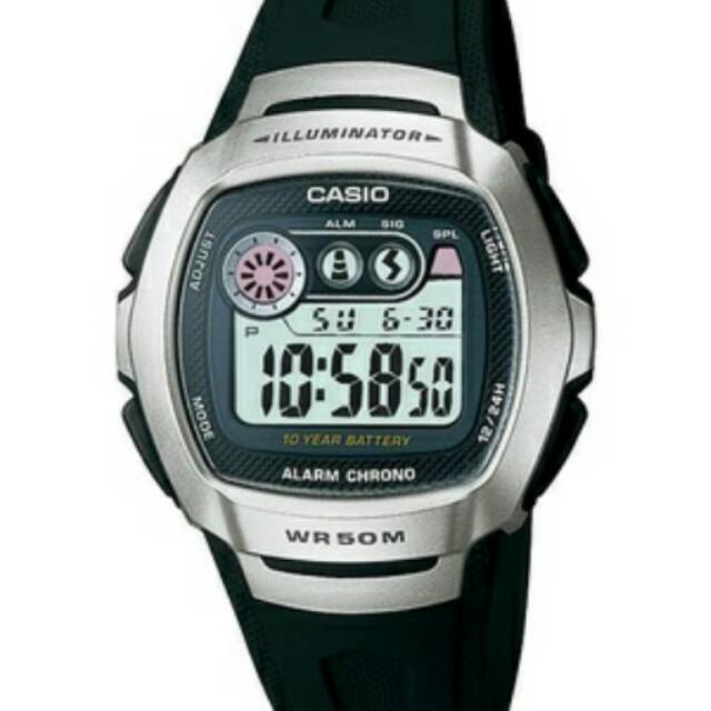 Jam Tangan Casio Original Pria W-210-1A