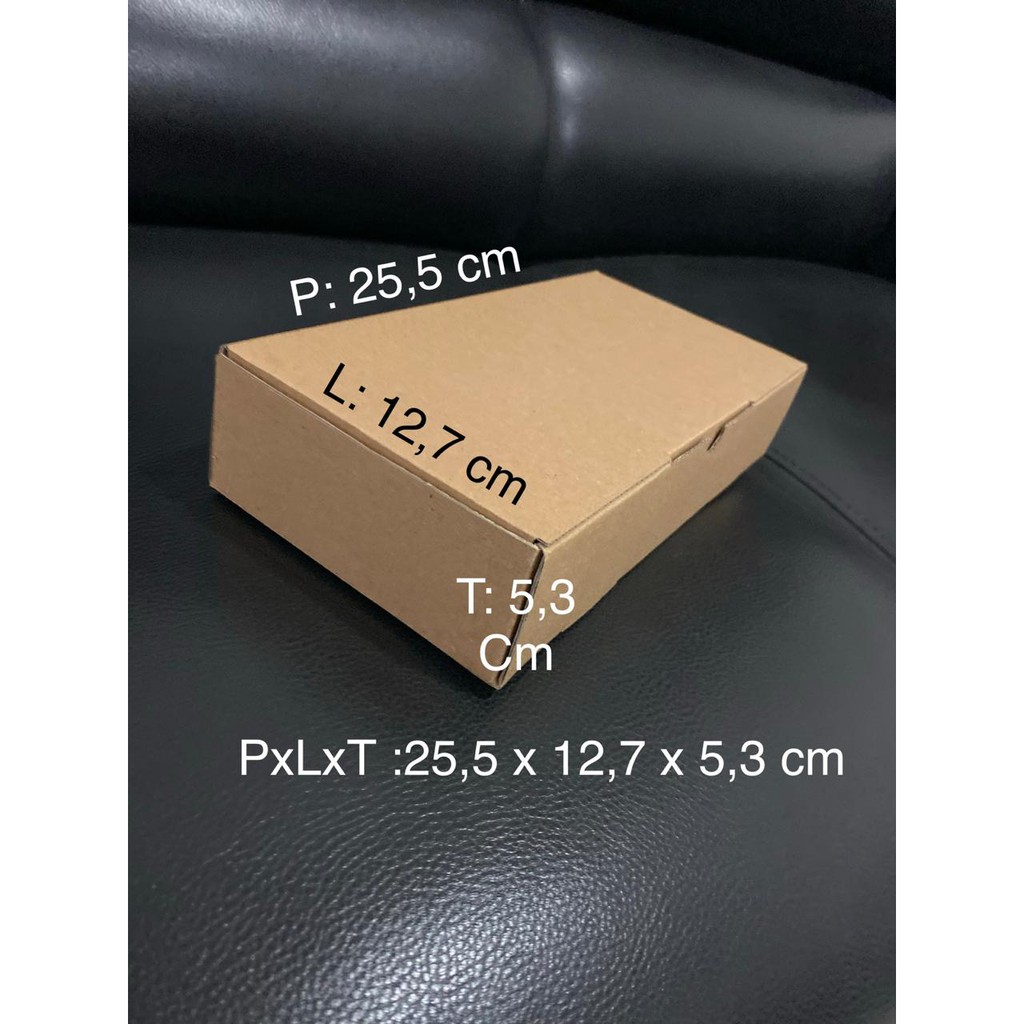 

(Min. Order 20pcs) Kardus/Dus/Box/ Kotak 25,5 x12,7 x 5,3 cm