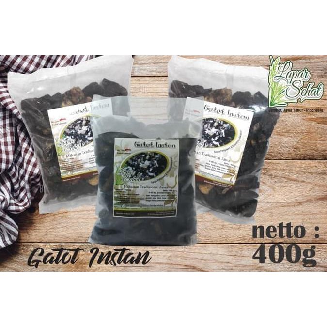 

Gatot Instan Lapar Sehat 400g Makanan Tradisional dari Singkong