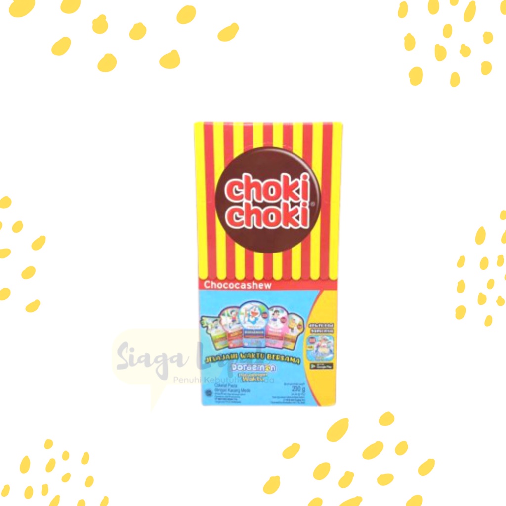 

Choki Choki Coklat Choco cashew 10 gram - 1 box 20 pcs