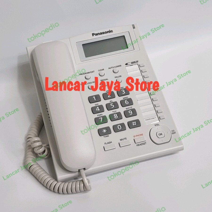 Pesawat Telepon rumah/Kantor KX-TS880MX Telepon Kabel Panasonic TS880