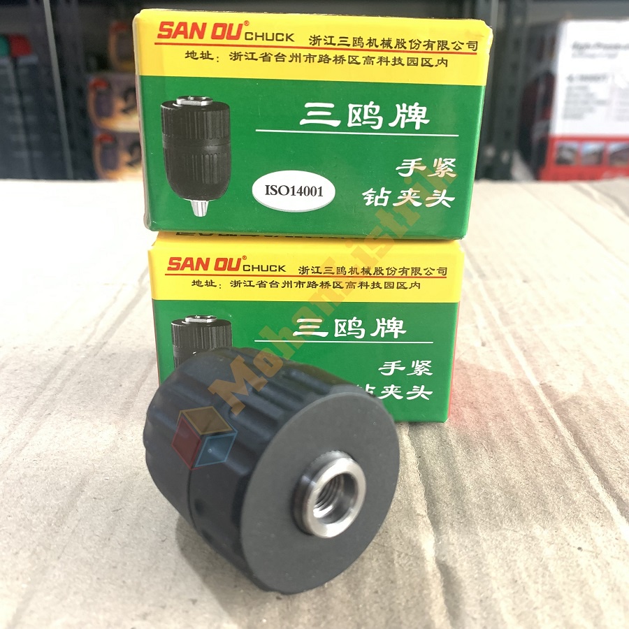 Kepala Bor Self Lock / Drill Chuck Self Lock 0.8 - 10 mm - 3/8 - 24UNF