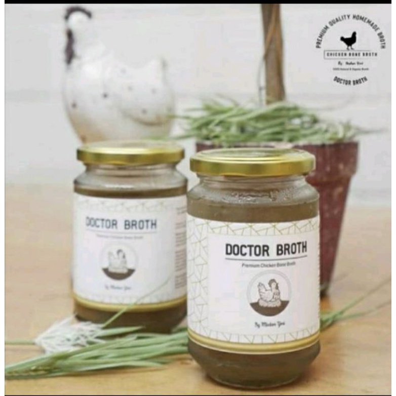 

ORGANIC CHICKEN BONE BROTH BENING / KALDU MPASI BY DOCTOR BROTH