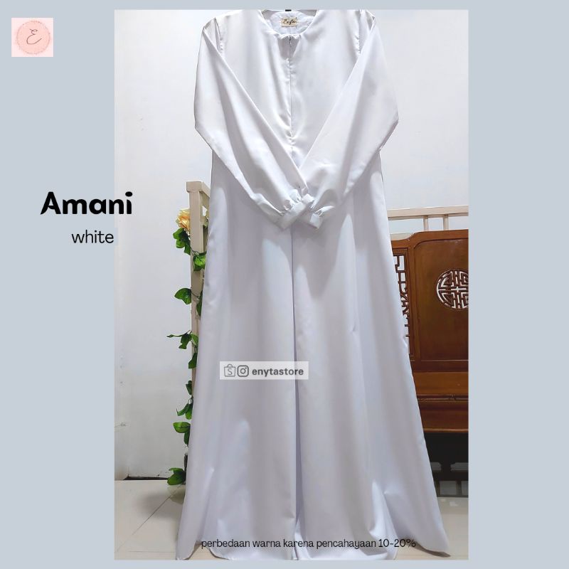 Gamis/ abaya/ dress Amani | bahan toyobo | busui friendly | 1 kg muat 3 baju | by Enyta