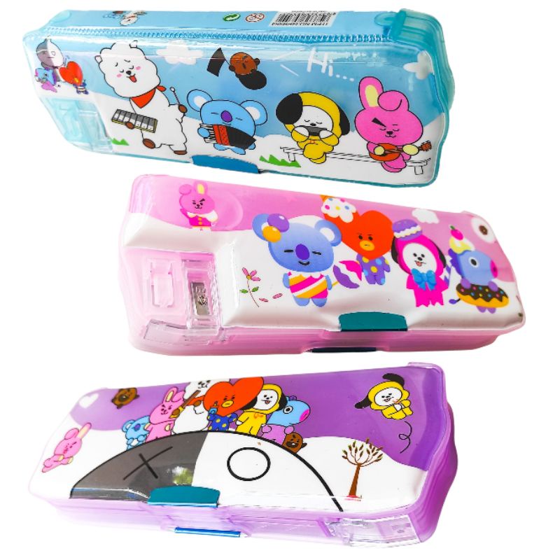 

Kotak Pensil Magnet Rautan Karakter BT21 9354 Korean Series
