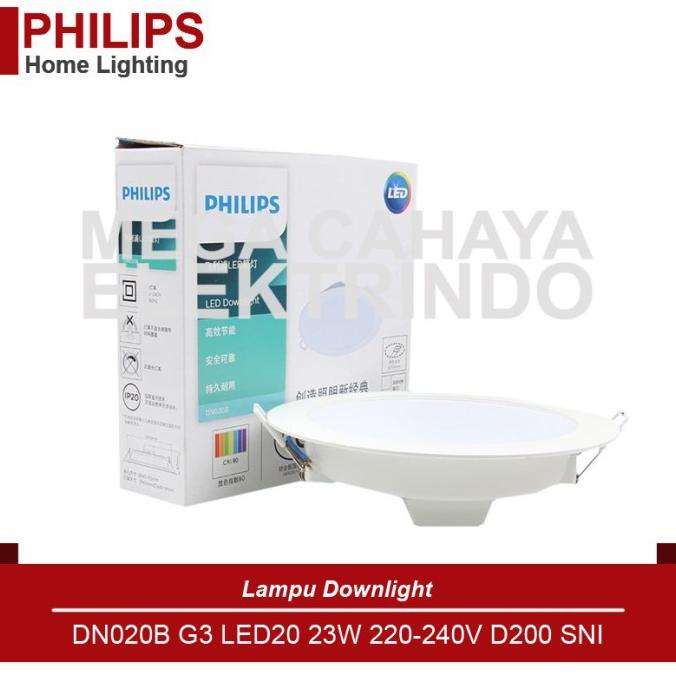PHILIPS Downlight DN020B G3 LED20 23W - 8 inch