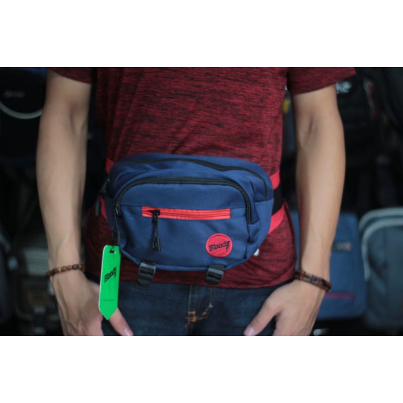 Waistbag Bloods termurah/Westbag pria /Tas pinggang