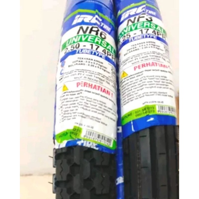 ban luar depan belakang 2bh Motor IRC Inoue Honda Astrea C70/C800/Prima/ Grand /Legenda Motif ori