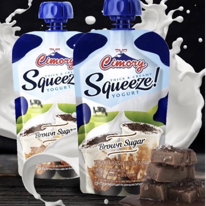 

Cimory Squeeze Brown Sugar / Cimory Yogurt Brown Sugar